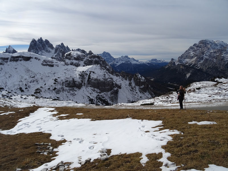 ai piedi delle....Tre Cime di Lavaredo